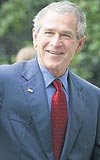 George Bush'u desteklemiyorum