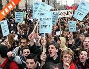 Fransa'da byk protesto