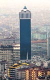 Konyada, 163 metrelik alveri merkezinden sonra ikinci en yksek bina Kombassan Kulesi.