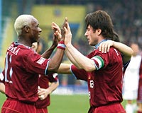 5 YIL SONRA!.... Trabzonspor, 21 Nisan 2001de Adanasporu 7-1 yendii matan sonra ilk kez bir lig manda 6 gol att.