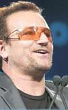 KIRMIZININ BAKANI nl rock yldz Bono, byk irketleri AIDSe kar mali imknlarn seferber etmeye alan RED adl sivil inisiyatifin banda bulunuyor.