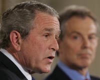 Bush ve Blair: Hata yaptk