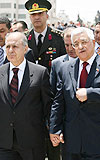 Sezer, Filistin lideri Abbas ile grt