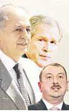 lham Aliyev George W. Bush Ahmet Necdet Sezer