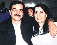 Geçen nisan ayında öldürülen Mehmet Kubaşık ve eşi.