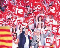 spanya'y ikiye blen Katalan referandumu