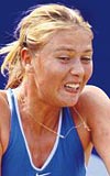 2004te Wimbledon kazanan Sharapova da olaya tepki gsterdi.