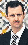 Suriye lideri Baar Esad