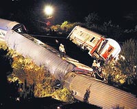 40 KYE MEZAR OLMUTU ... 22 Temmuz 2004de stanbul-Ankara seferinde yaanan tren faciasnda 40 kii lm, 79 kii yaralanmt.