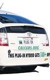 Cal- Cars irketi, Toyotann hibrid modeli Priusu bir depo benzinle 1200 ki-