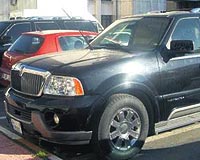 2006 model Lincoln Navigator marka cip emniyete getirildi.