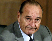 Chirac'tan Erdoğan'a telefon