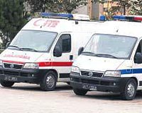 1-ERT Krmz erit yerine mavi renk ekildi. 2-SREN Ambulansn yerine polis sireni takld. 3 -YAZI Ayyldz amblemi ve yazlar silindi.