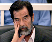 Saddam yine mahkemede
