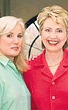 HLLARY CLNTONLA DA KONUTU.... Tannm ABDli gazeteci Daphne Barakn bir araya geldii ve sylei yapt isimlerden biri de ABDnin eski First Ladysi Hillary Clintondu.