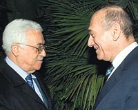 Mahmud Abbas - Ehud Olmert 