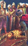 Mnif Fehimin frasndan, Sultan brahimin, Topkap Saraynda 1648deki idam.