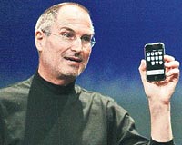 iPhoneun tantmn Apple Bakan Steve Jobs yapt.