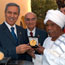 Blent Arn, Sudan'da onuruna verilen resepsiyona katld