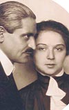 Talt Paa ve ei Hayriye Talt Hanm 1921de Berlinde, cinayetten birka hafta nce.