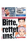 Berliner Kurier gazetesi, haberi Ltfen bizi kurtarn balyla verdi.