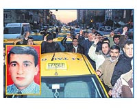 ESNAF ODASINA YRDLER.... 200 kadar taksici dn Ortakyden Seyrantepeye stanbul Otomobilciler Esnaf Odasna yrd.