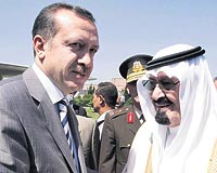 Erdoann Kral Abdullah ile zel dostluu bulunuyor.