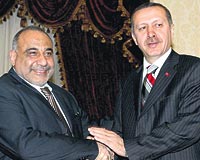20 ubatta Babakan Erdoan ile Irak Devlet Bakan Yardmcs Abdlmehdi Ankarada bir araya gelmiti.