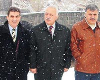 Ardahandan giriş yapan Ermeni heyetinin başkanı Kültür Bakan Yardımcısı Gyurjyan