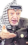 Ma�azalar� 'Arafat ad�na' doland�rd�lar