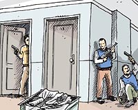 Ayval�k'ta silahl� �at��ma