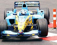 Monaco'da ilk sra Trulli'nin