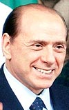 Berlusconi'ye gre Bush duygular olan bir adam