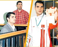 Tahliye oldu, madalyay� ald�