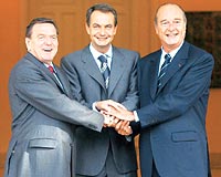 SPANYA: AB LE DYALOU GLENDRN Zirveye ev sahiplii yapan spanya Babakan Zapatero, zirve bitiminde Trkiye, AB ile diyalog ve entegrasyonu glendirmek zorunda dedi.
