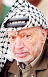 Arafat'a hastane yolu