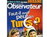 KAPAK TRKYE Fransada bu haftaki dergi kapa: Trklerden korkmak gerekir mi?