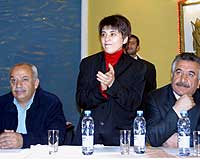 Zana ve arkadaşlarından parti