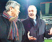 Lucescu, �spanyol meslekta�� Del Bosqueye Be�ikta� konusunda moral verdi...