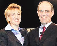 Carly Fiorina Michael Capellas