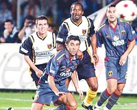 �ki tak�m aras�ndaki ilk ma�� G.Saray 4-1 kazanm��t�.