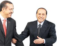 Tayyip Erdoan Silvio Berlusconi