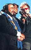 Pavarotti konseri Habert�rk'te
