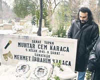 �lk anma t�renini son e�i �lkim Karaca  yaparken, ikinci anma t�renini eski e�i Feride Balkan ve o�lu Emrah Karaca d�zenledi.