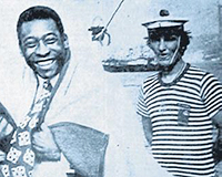 Sene 1972... FB, Santos kar��s�nda