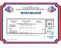 K3 Yetki Belgesi Nedir?