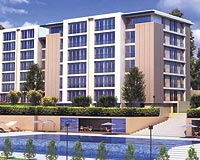 Kurtk�y'de meyve a�a�lar�yla �evrili 265 daire in�a ediliyor