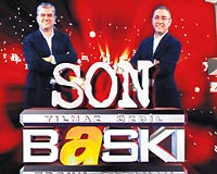 Bas�n�n iki g��l� kalemi atv ekran�nda bulu�uyor