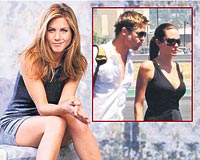 Aniston, Angelina'y ileden karyor!