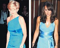 RNEK ALIYOR... Kate Middleton sadece giyimi deil, hayat tarzyla da Dianann izinden gidiyor.